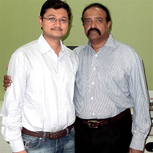 dr. umang with dr. tulsidas
